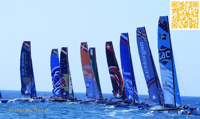 Red Bull Start for Extreme Sailing Muscat